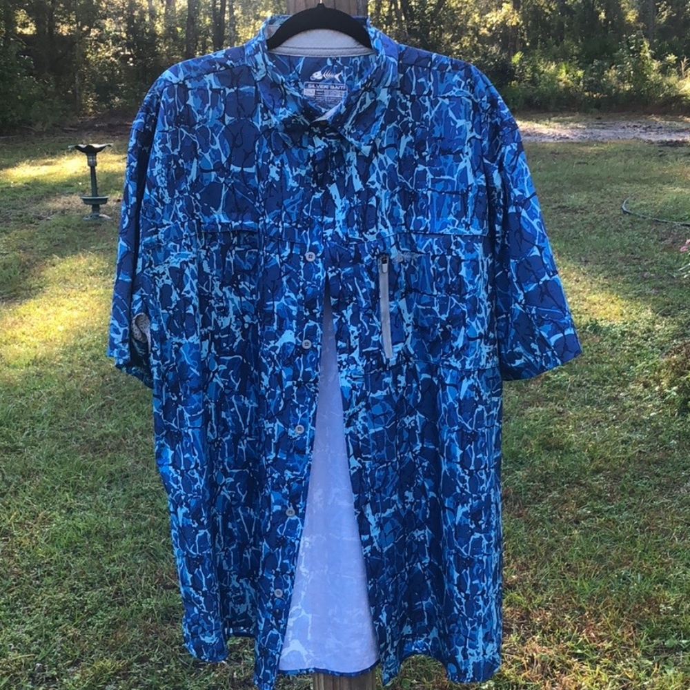 Silver Bait Men’s Outdoor Button Down Shirt